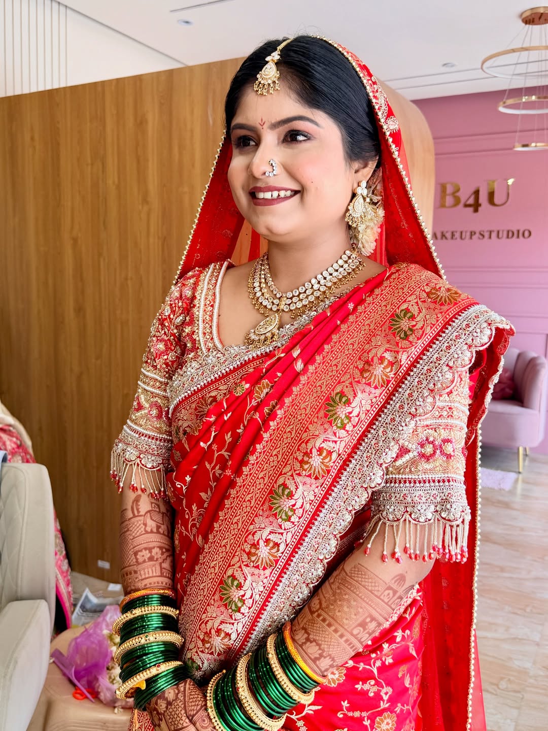 B4U Luxury Bridal Makeup Model